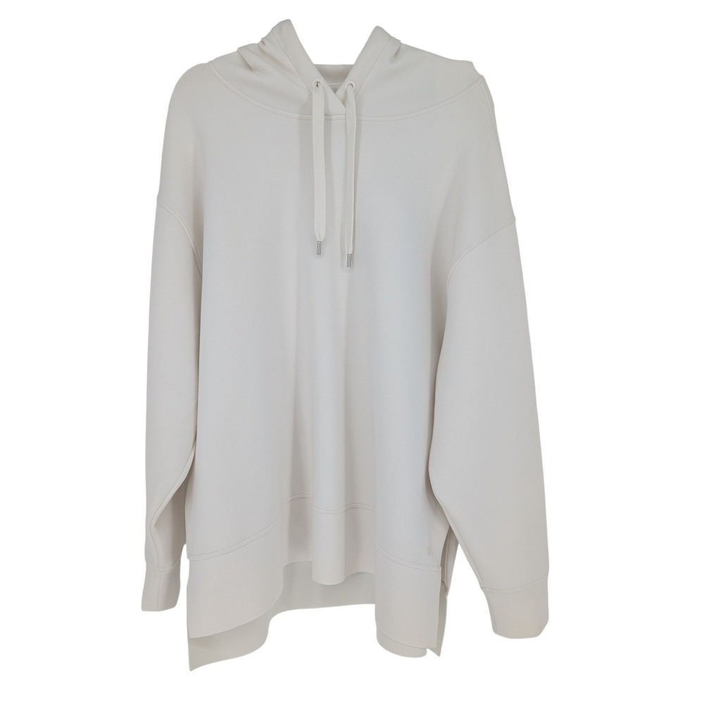Calia Oversized Side Slit Hoodie XXL Cloud Cover Soft Scuba Cream Athleisure